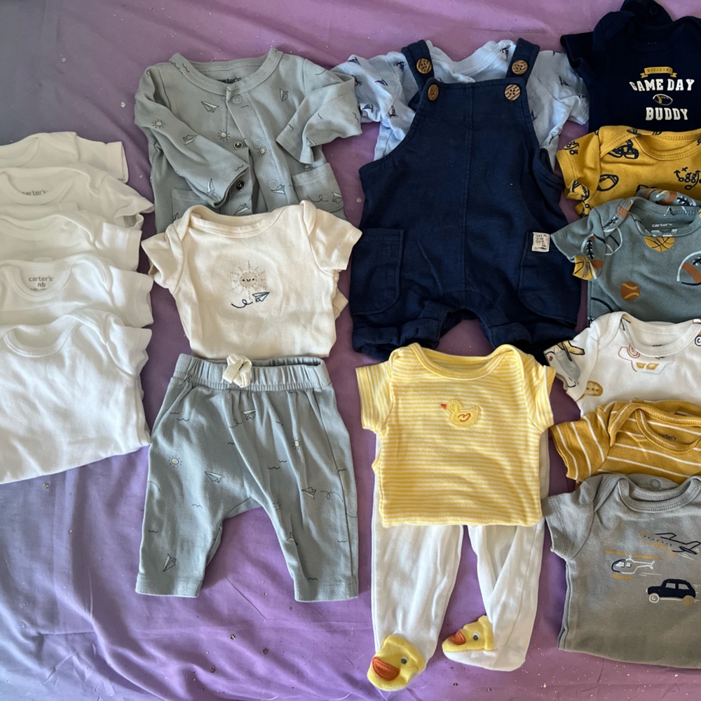 Carters Newborn boys clothes